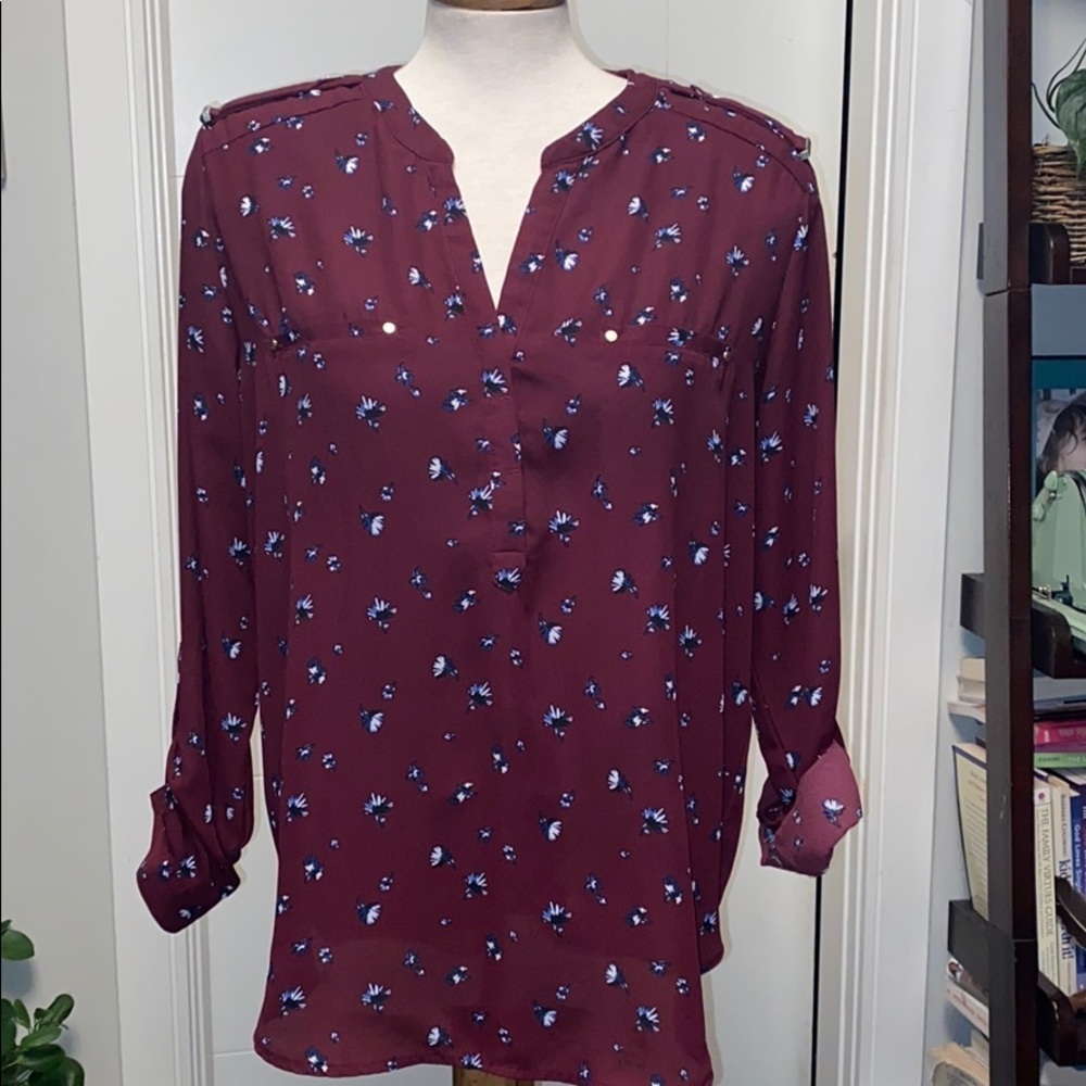 Silky Sheer Blouse